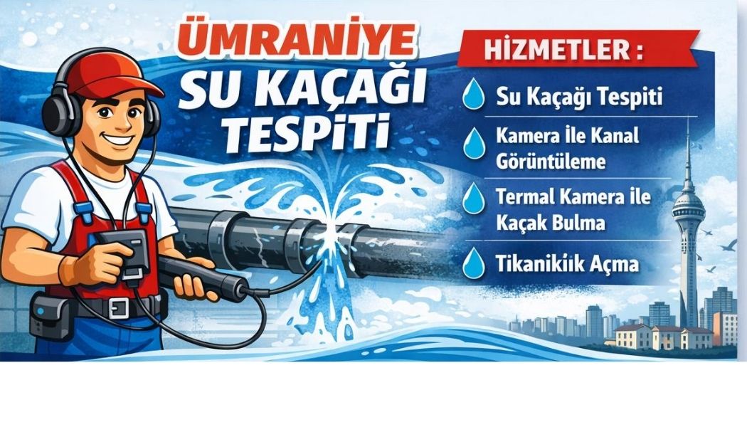 Ümraniye Su Kaçağı Tespiti